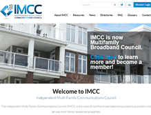 Tablet Screenshot of imcc-online.org